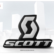 Inflatable Scott's logo
