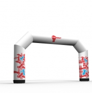 Gate VENTO® Basic with printed graphics directly on gate.